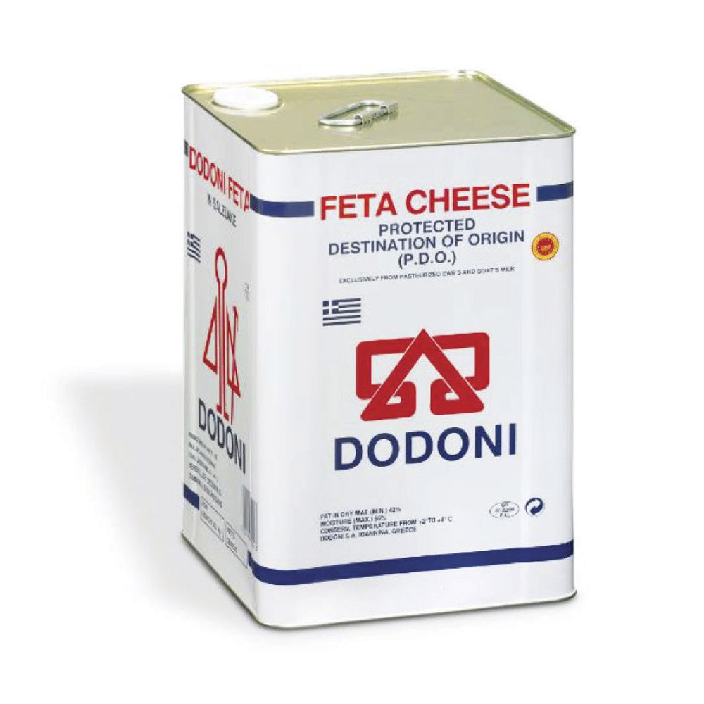 Feta 14kg DODONI Large Tin