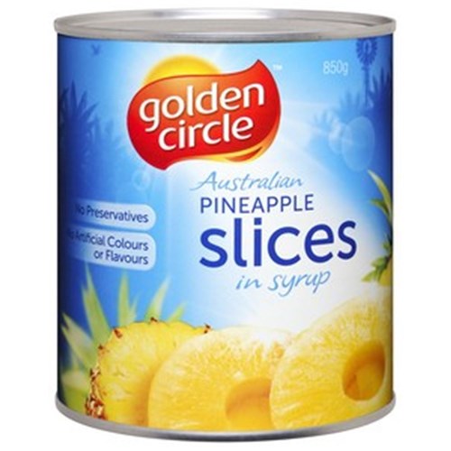 Pineapple Sliced (Syrup) 850gm 