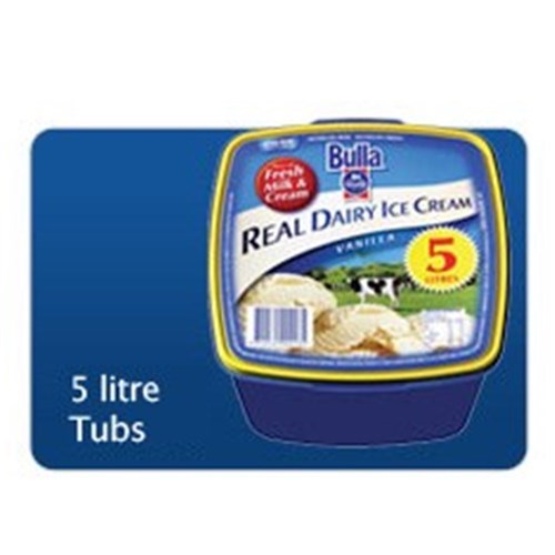 Ice Cream Vanilla 5lt