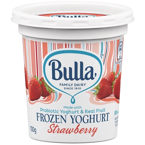 Frozen Yoghurt Strawberry 36 x 200gm