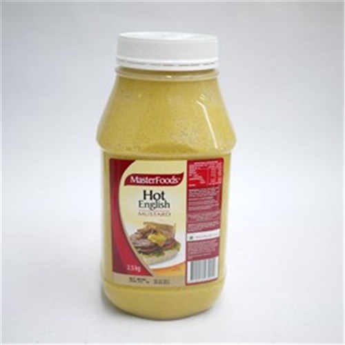 Hot English Mustard 2.5kg 