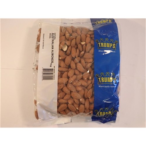 Almonds Natural 1kg  