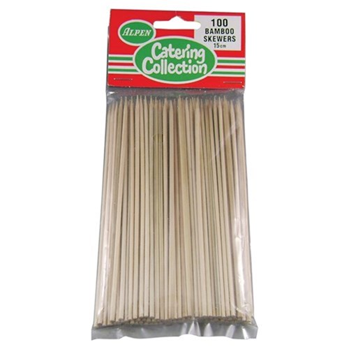 Skewers Bamboo 150mm 100's