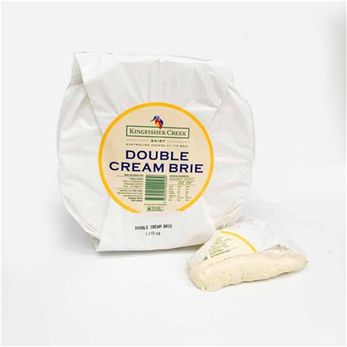 Brie Double Cheese R/W per kg 