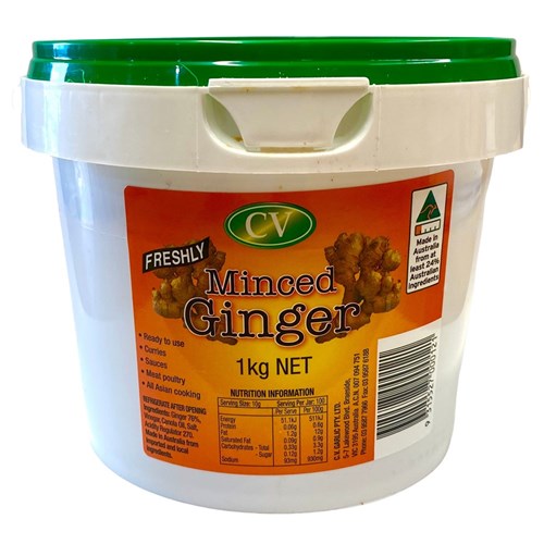 Ginger Minced (Fresh) 1kg