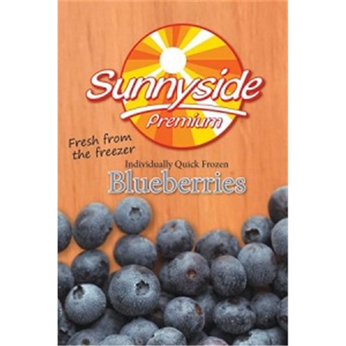 Blueberries IQF 1kg Foil Bag