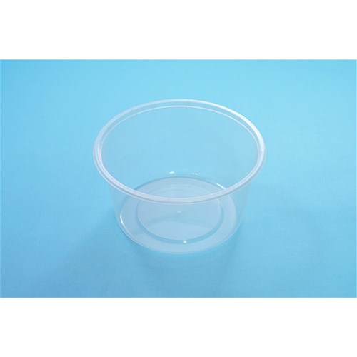 Containers 440ml Round Clear 50's