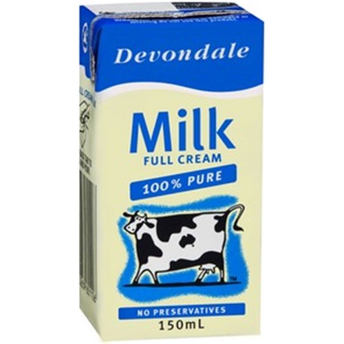 Milk UHT Full Cream 32x150ml