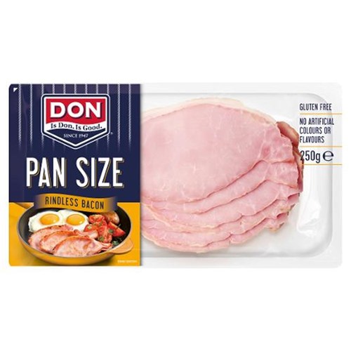 Bacon Middle Rindless 250gm 82441