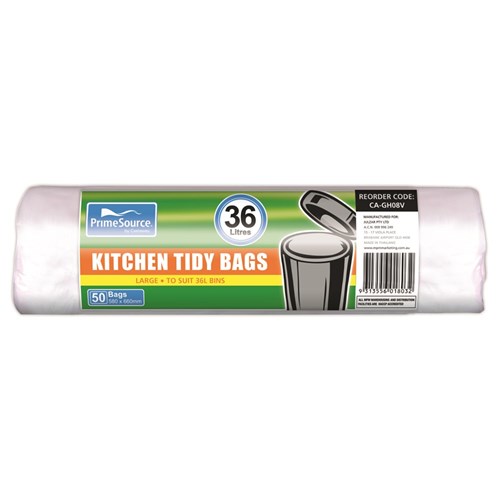 Kitchen Tidy Bags Roll 36lt 50's 