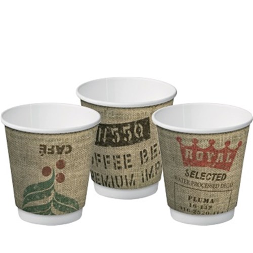 Cup 4oz Jute S/Wall 1000's C/A