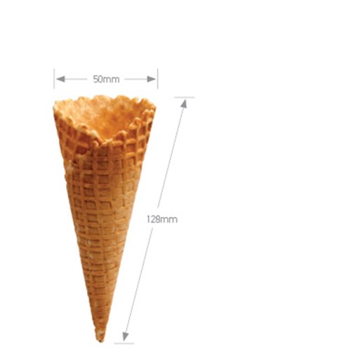 Waffle Cones "A" Natural 336s