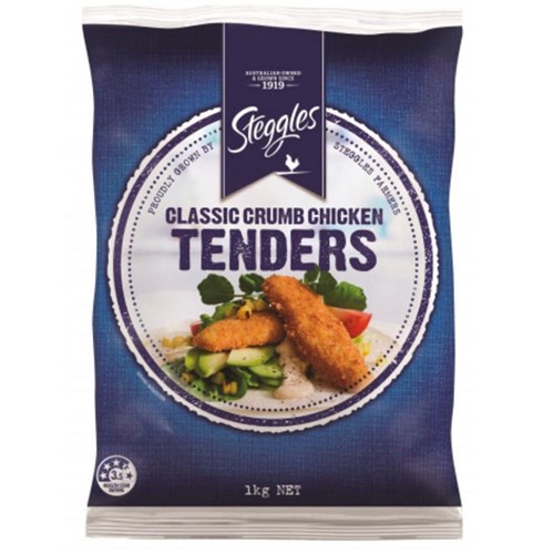 Chicken Classic Crumb Tenders 1kg 