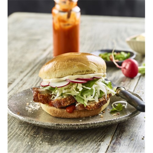 Hamburger Buns Brioche 4.5" Glazed 48x100gm