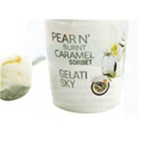Sorbet Pear & Burnt Caramel Scoop 5lt