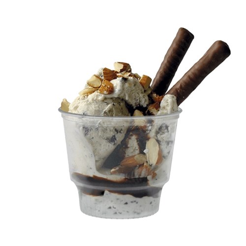 Sundae Cups Plastic Clear 12oz Large 1000s