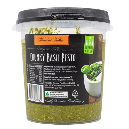 Chunky Basil Pesto 2kg