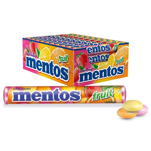 Mentos Fruit Rolls 40s