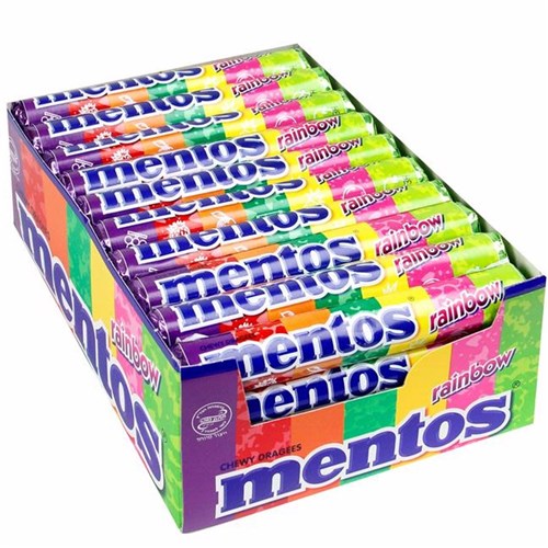 Mentos Rainbow Rolls 40s