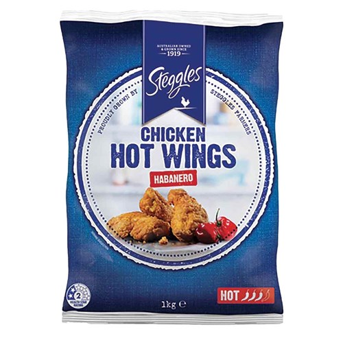 Chicken Habanero Hot Wings 1kg