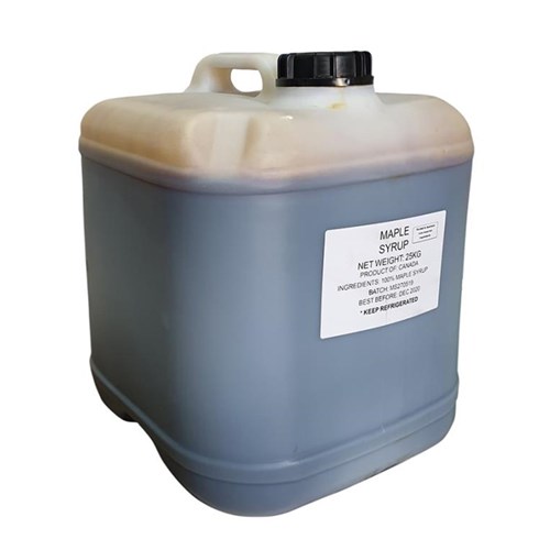 Maple Syrup 25kg Queen (18.9lt) Plastic Tub