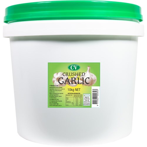 Garlic Crushed 10KG - BULK