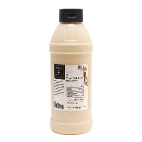 Plant Based Aioli Garlic 1lt