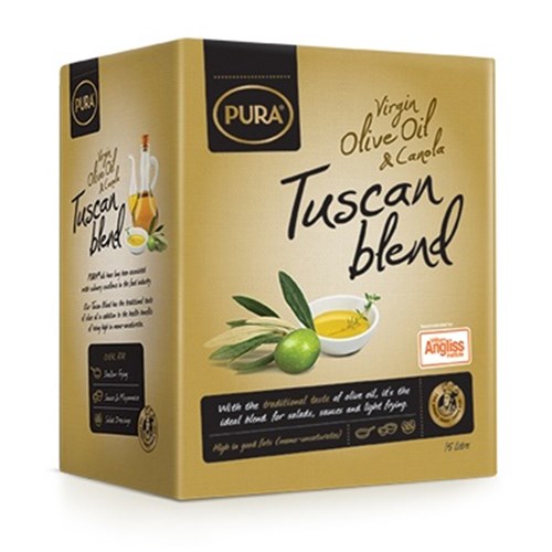 Tuscan Blend Oil 15lt BIB with Tap Vegan