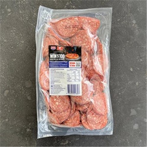 Salami Castellini Pepperoni Thick Sliced 2kg GF 