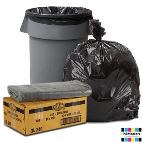 Garbage Bags 240L (100/ctn)