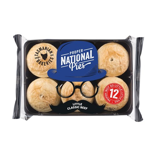Little Classic Beef Party Pies 48's