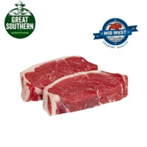 Porterhouse Portions Grass Fed Angus appx 350gm
