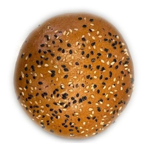 Milk Bun With Black & White Seeds 4" (36)