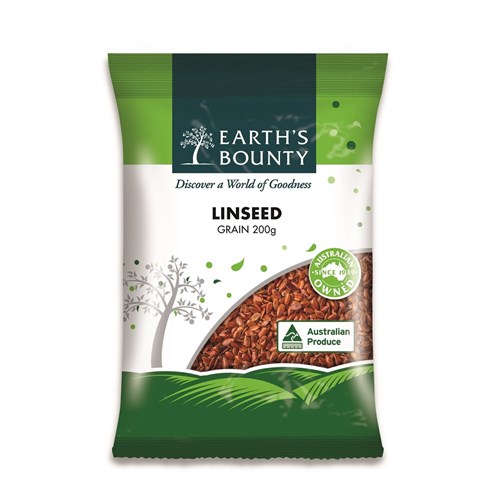 Linseed/Flaxseed Earth's Bounty 200gm