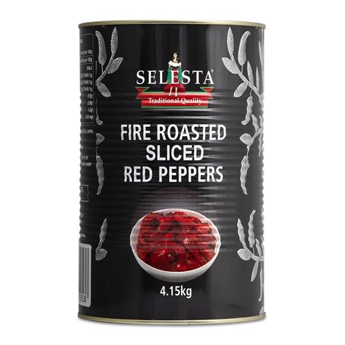 Fire Roasted Sliced Peppers A12