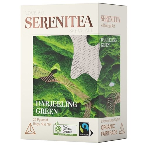 Darjeeling Green Tea 100% Organic (25's)
