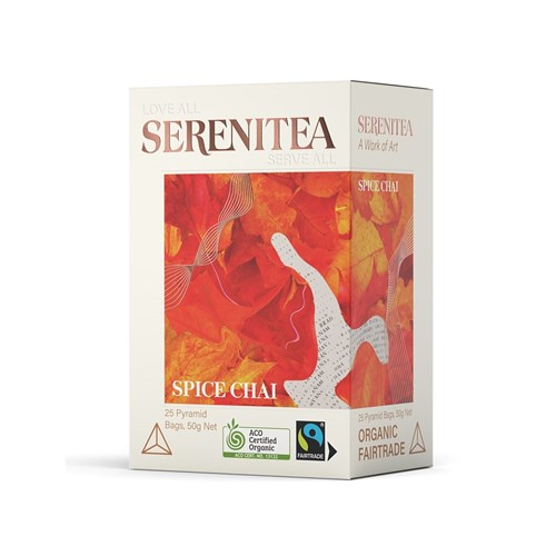 Spice Chai Tea 100% Organic (25's)