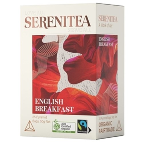 English Breakfast Tea 100%  Organic (100's)