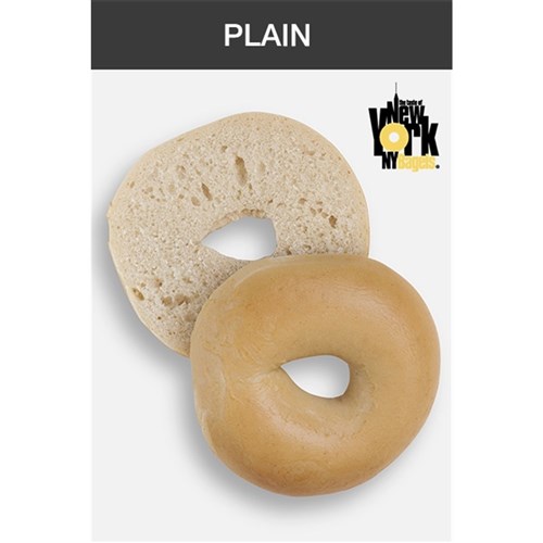 Bagel Plain Baked 16x120gm