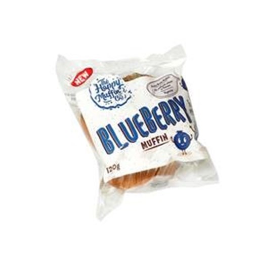 Muffin Blueberry Single 120gm x 12