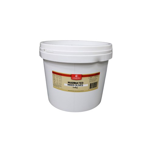 Marinated Mixed Whole Olives 10L/5kg