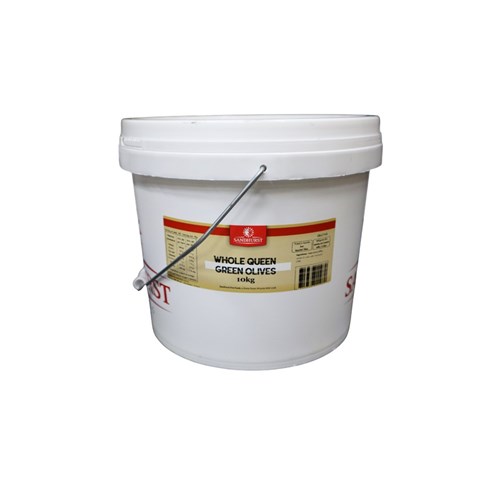 Queen Green Whole Olives 10L/5kg