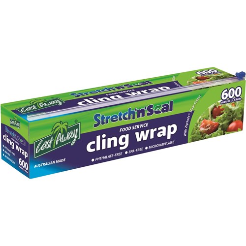 Cling Wrap 45cm x 600m CASTAWAY