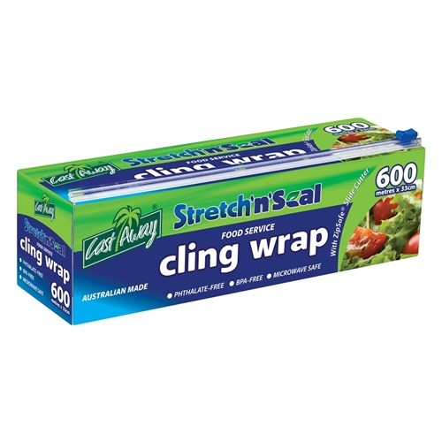 Cling Wrap 33cm x 600m CASTAWAY
