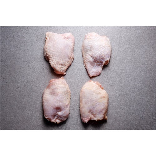 Chicken Thigh Fillets Skin On - 4kg pack (FP)