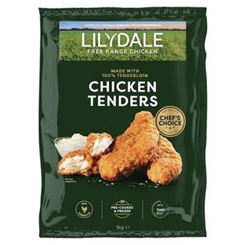 Chicken Tenders 1kg Free Range Lilydale