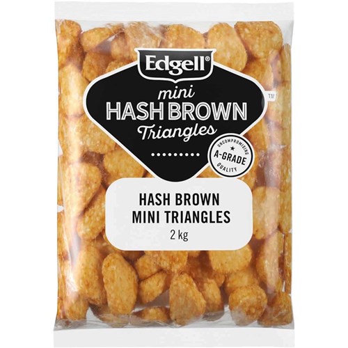 Hash Brown Mini Triangles 2kg