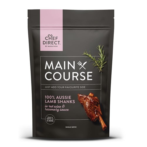 Lamb Shanks Red Wine/Rosemary 10's /Carton (R/W)